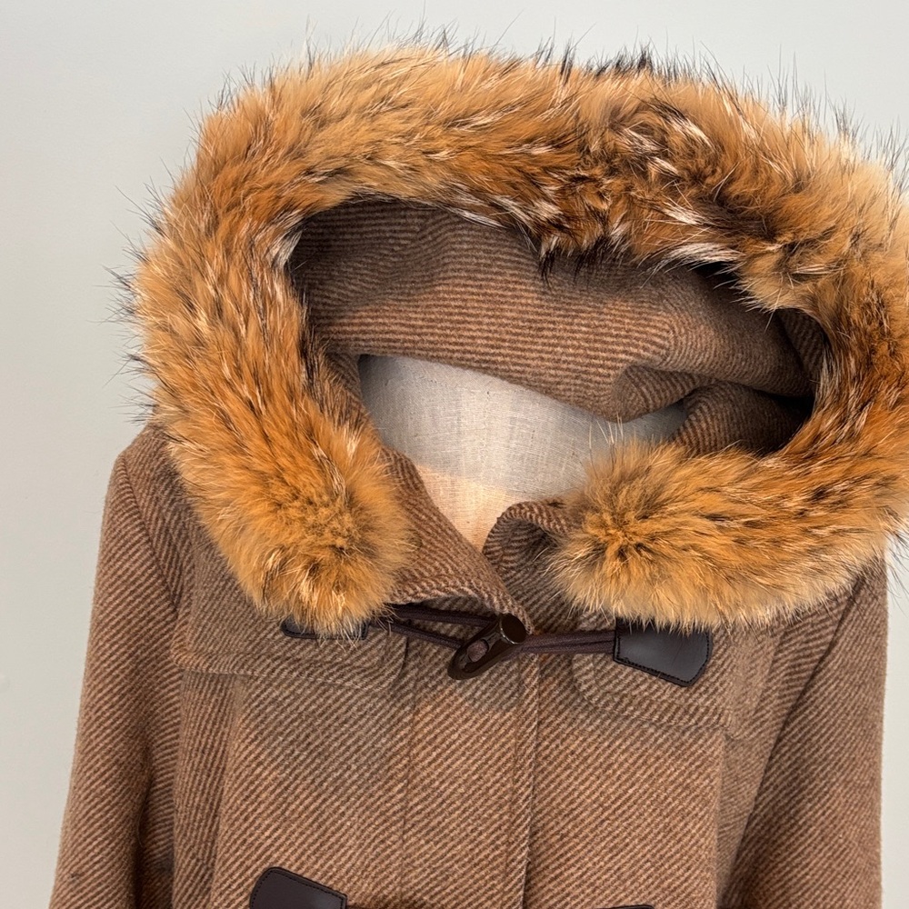 Authentic Pendleton Berkeley Tweed Toggle Coat 16… - image 3